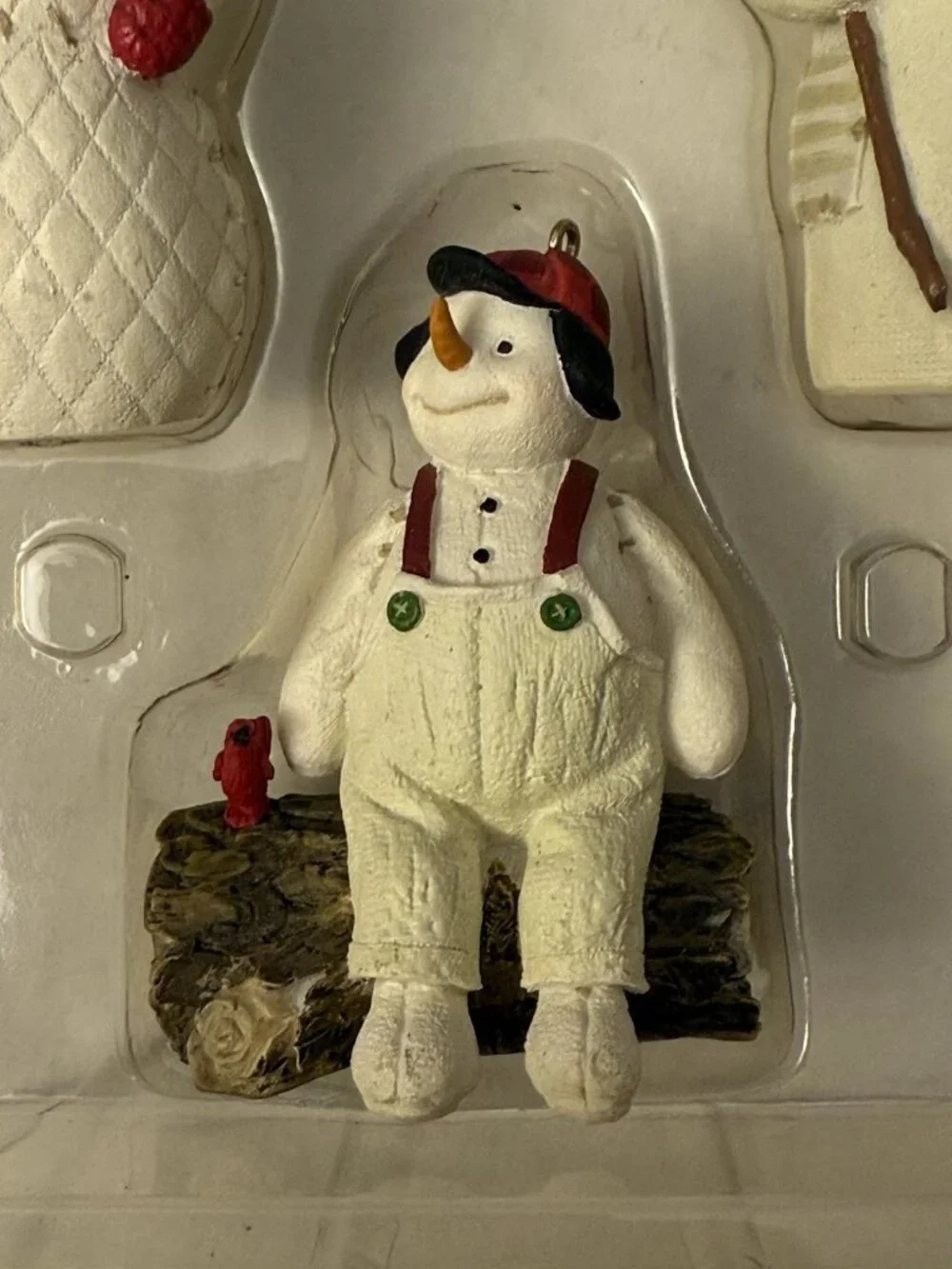 2003 Set Of 3 Hallmark Keepsake Ornament Burrton Coldwell Windfield Snowman MM25